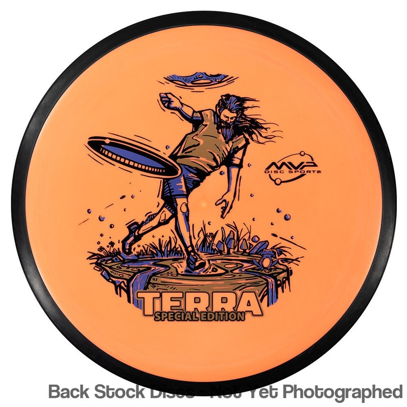 MVP Electron Medium Terra Fairway Driver with James Conrad Controlled Rip Special Edition – Art by John Dorn Stamp [Back Stock Inventory – Disc and Stamp Color WILL VARY]