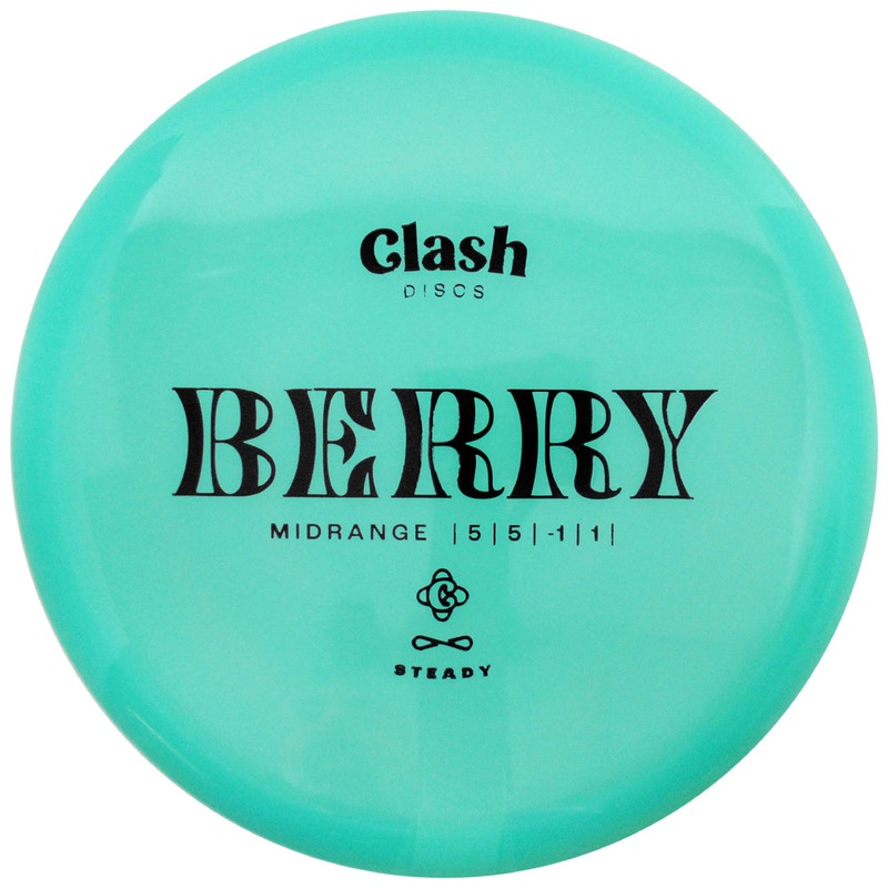 Clash Steady Berry Midrange Golf Disc