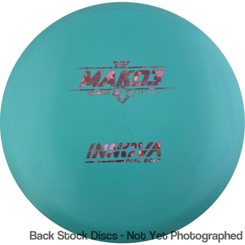 Innova XT Mako3 Midrange with Burst Logo Stock Stamp [Back Stock Inventory – Disc and Stamp Color WILL VARY]