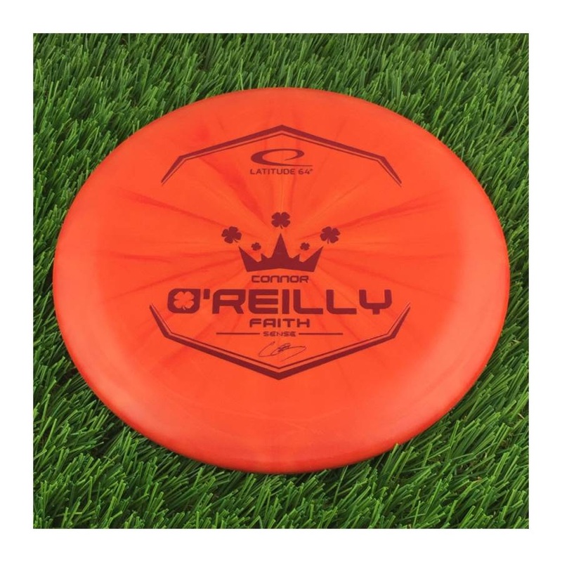 Latitude 64 Royal Sense Burst Faith with Connor O’Reilly 2022 Team Series Stamp – 172g – Solid Orange