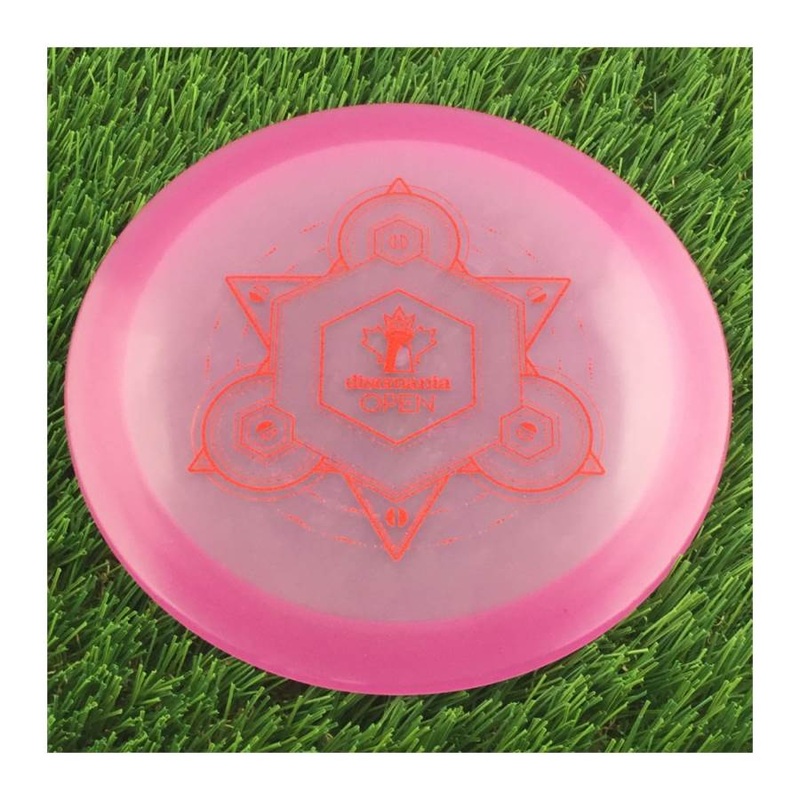 Discmania C-Line Color Glow Reinvented FD3 with Discmania Open 2023 Stamp – 176g – Translucent Light Purple