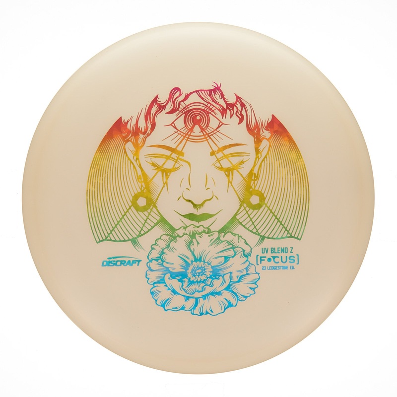 Discraft Focus – 2023 Ledgestone Edition UV Blend CryZtal 177g | Style 0001