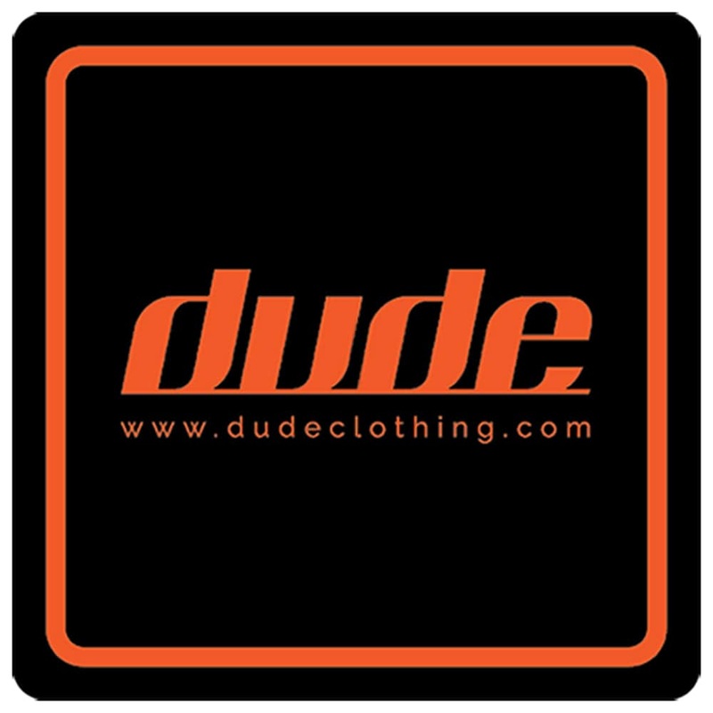DUDE Square Logo Sticker