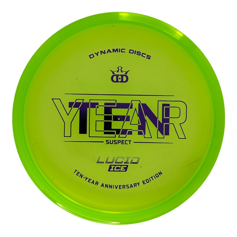 Dynamic Discs Lucid Ice Suspect – 10 Year Anniversary