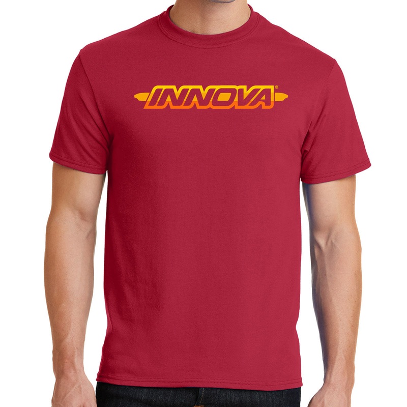 Innova Striped Bar Logo T-Shirt