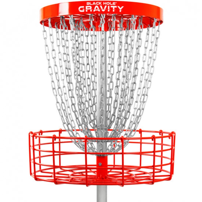 MVP Black Hole Gravity Portable Disc Golf Basket