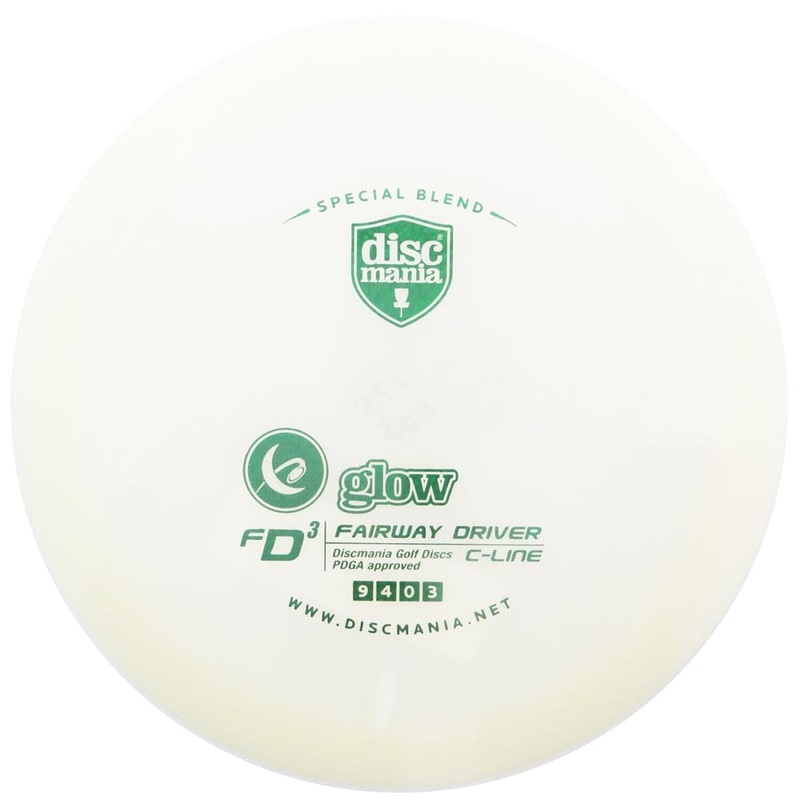 Discmania Limited Edition Glow C-Line FD3 Fairway Driver Golf Disc