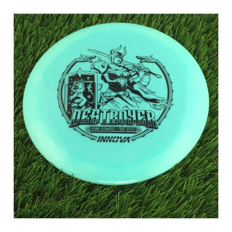 Innova Star Color Glow Destroyer with Henna Blomroos Tour Series 2023 Stamp – 175g – Solid Blue