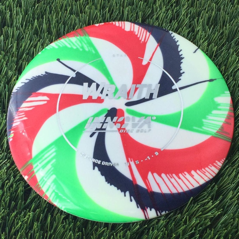 Innova Star I-Dye Wraith with Burst Logo Stock Stamp – 172g Dyed