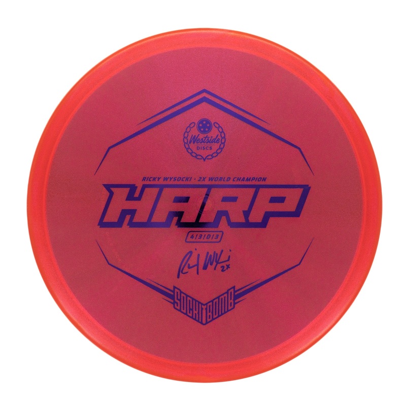 Ricky Wysocki 2x World Champion VIP Ice Glimmer Harp