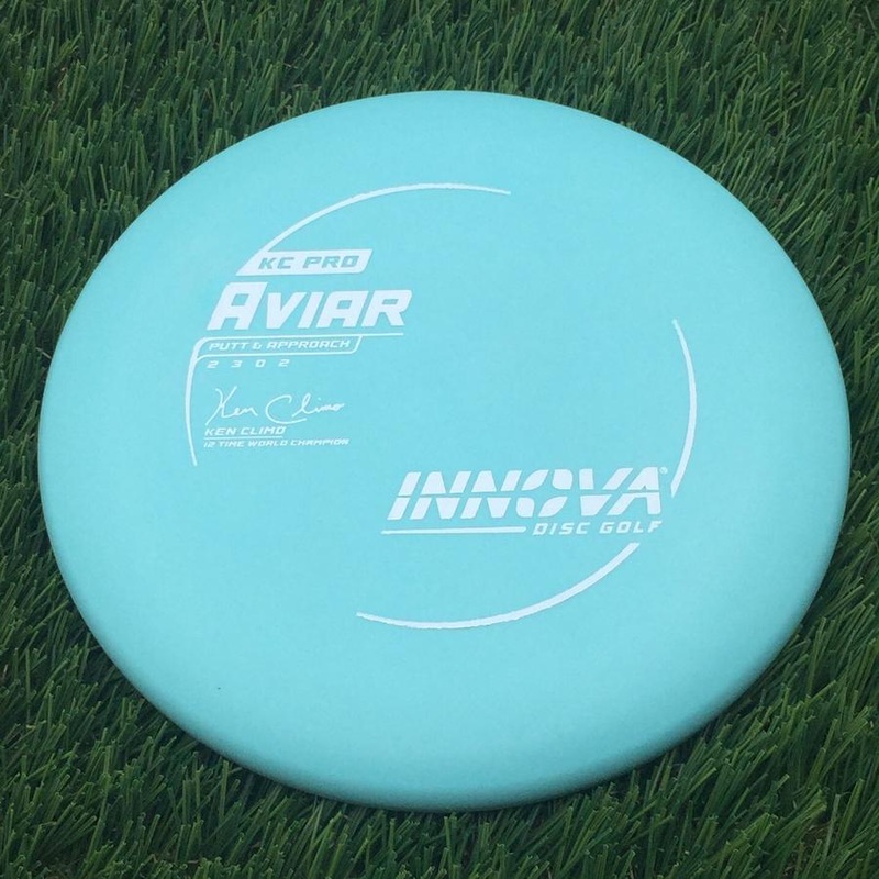 Innova Pro KC Aviar with Ken Climo 12 Time World Champion Burst Logo Stamp – 170g – Light Blue