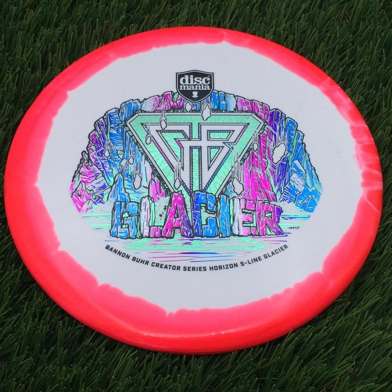 Discmania Horizon S-Line Glacier with Gannon Buhr Creator Series Triple Stamp Stamp – 179.44g – Pink