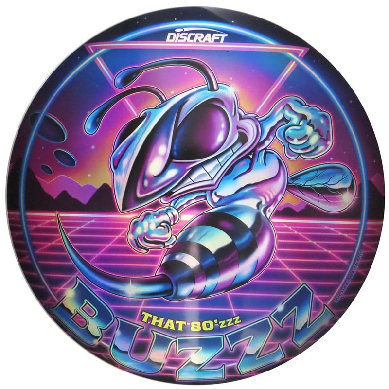 Discraft Full Foil 80’zzz SuperColor ESP Buzzz Midrange Golf Disc