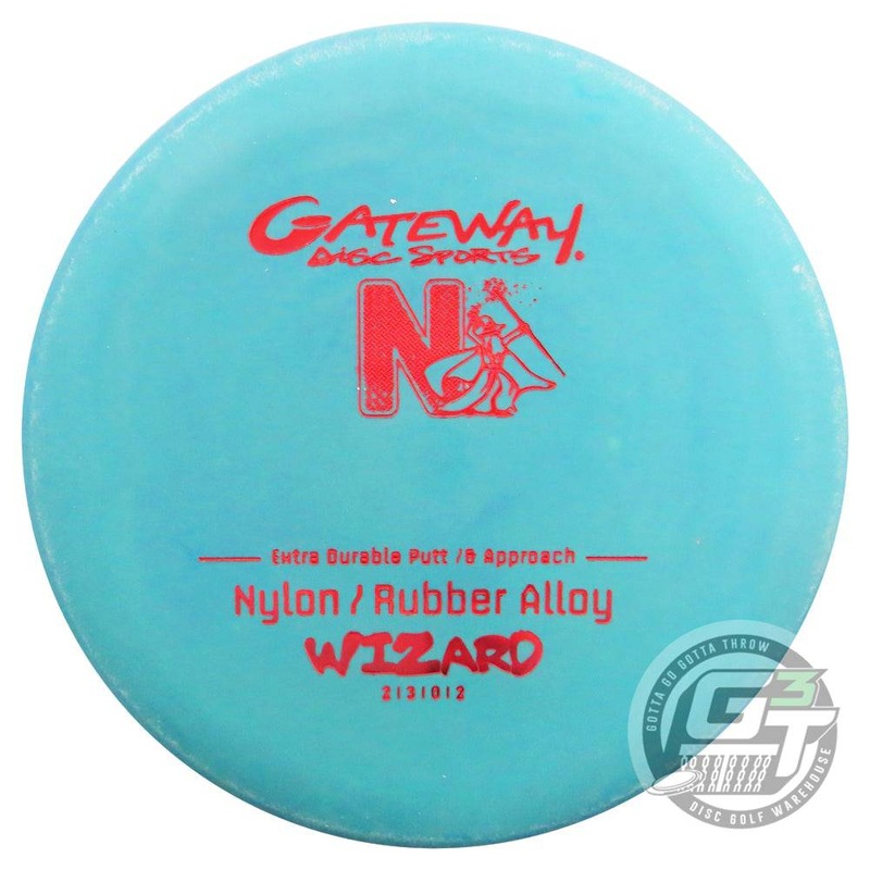Gateway Nylon Rubber Alloy Wizard Putter Golf Disc