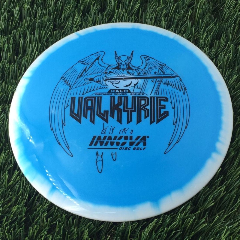 Innova Halo Star Valkyrie with Burst Logo Stock Stamp – 165g – Solid Blue