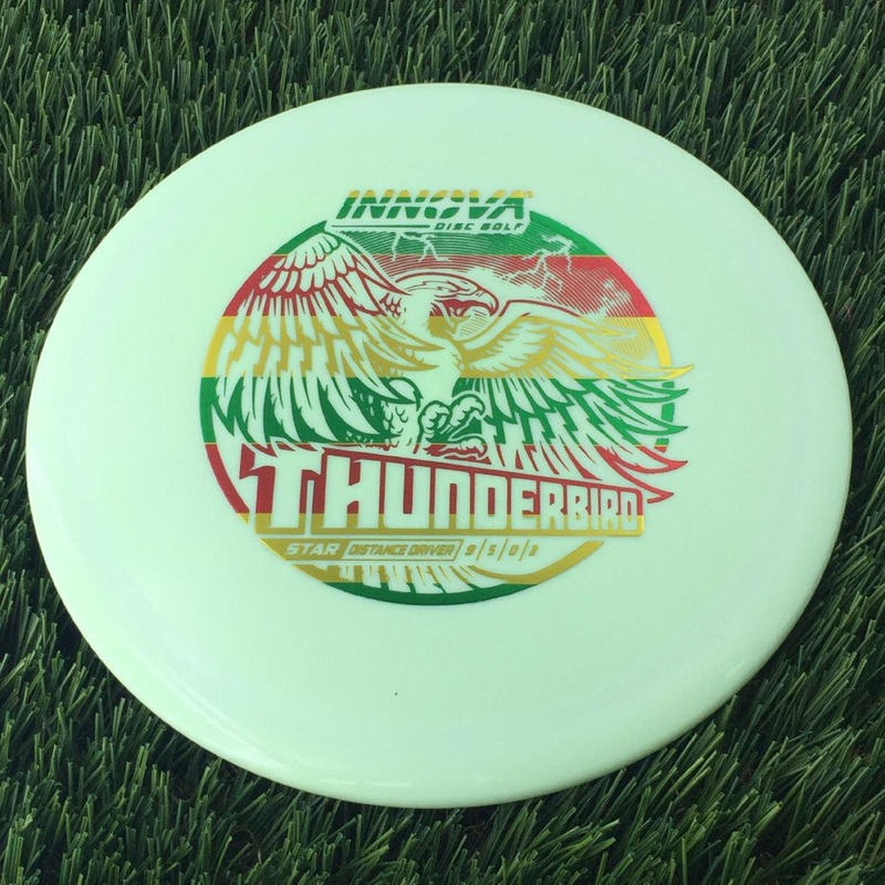 Innova Star Thunderbird with Burst Logo Stock Character Stamp – 164g Light Green