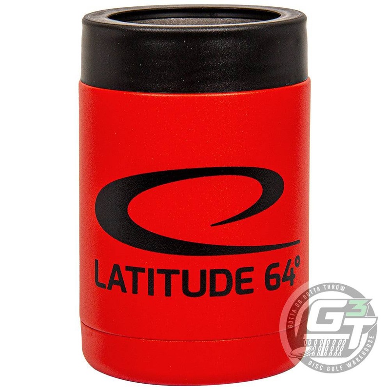 Latitude 64 Logo Stainless Steel Can Keeper Insulated Beverage Cooler