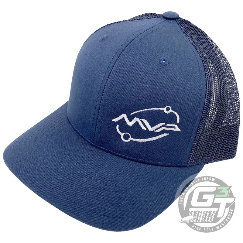 MVP Disc Sports Orbit Logo Classic Trucker Snapback Mesh Disc Golf Hat