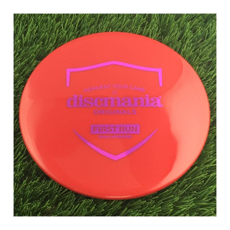 Discmania S-Line Reinvented MD5 with First Run Stamp – 176g – Solid Red