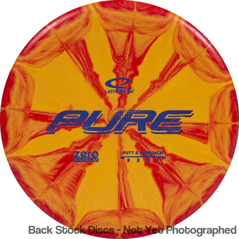 Latitude 64 Zero Line Medium Burst Pure Putter (Stock Stamp) [Back Stock Inventory – Disc and Stamp Color WILL VARY]