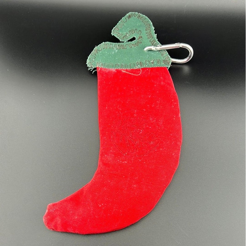 Chili Pepper Chalk Bag with Carabiner – KK x RAD Grip Enhancer