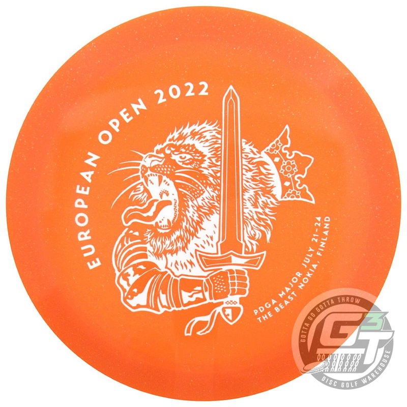 Discmania Limited Edition 2022 European Open Metal Flake C-Line FD3 Fairway Driver Golf Disc