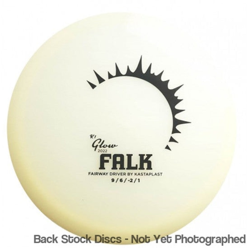 Kastaplast K1 Glow Falk Fairway Driver with 2022 Edition Stamp [Back Stock Inventory – Disc and Stamp Color WILL VARY]