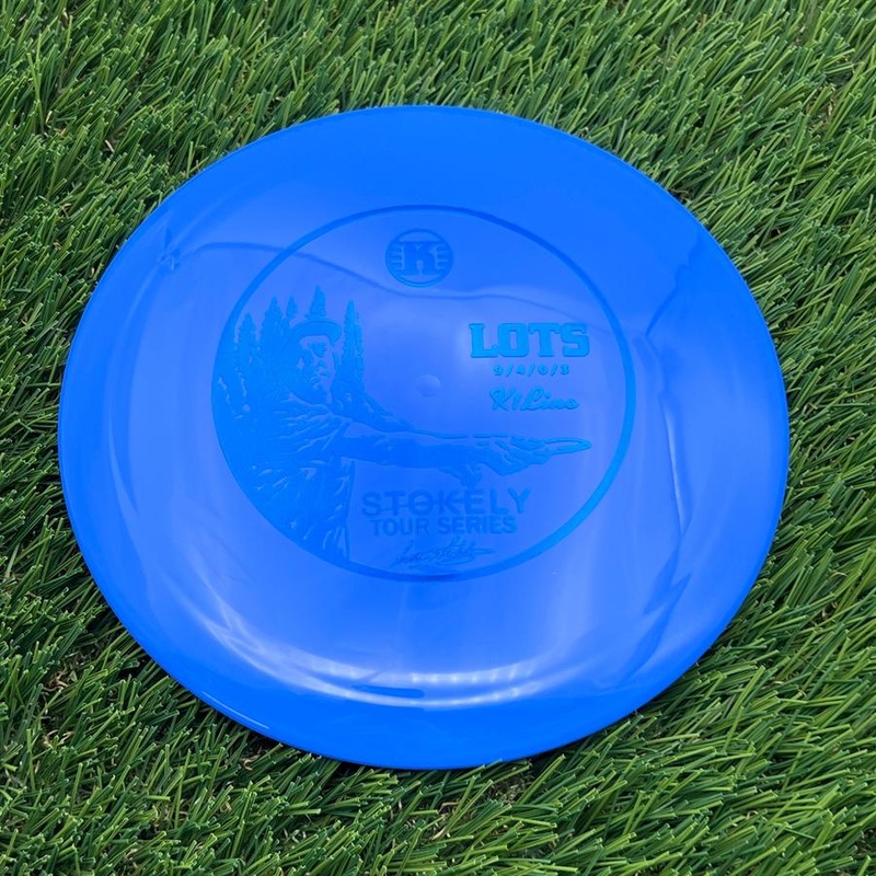Kastaplast Original K1 Lots with Scott Stokely Tour Series Stamp – 175.13g – Blue