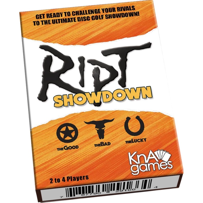 RIPT Showdown Disc Golf Card Game!