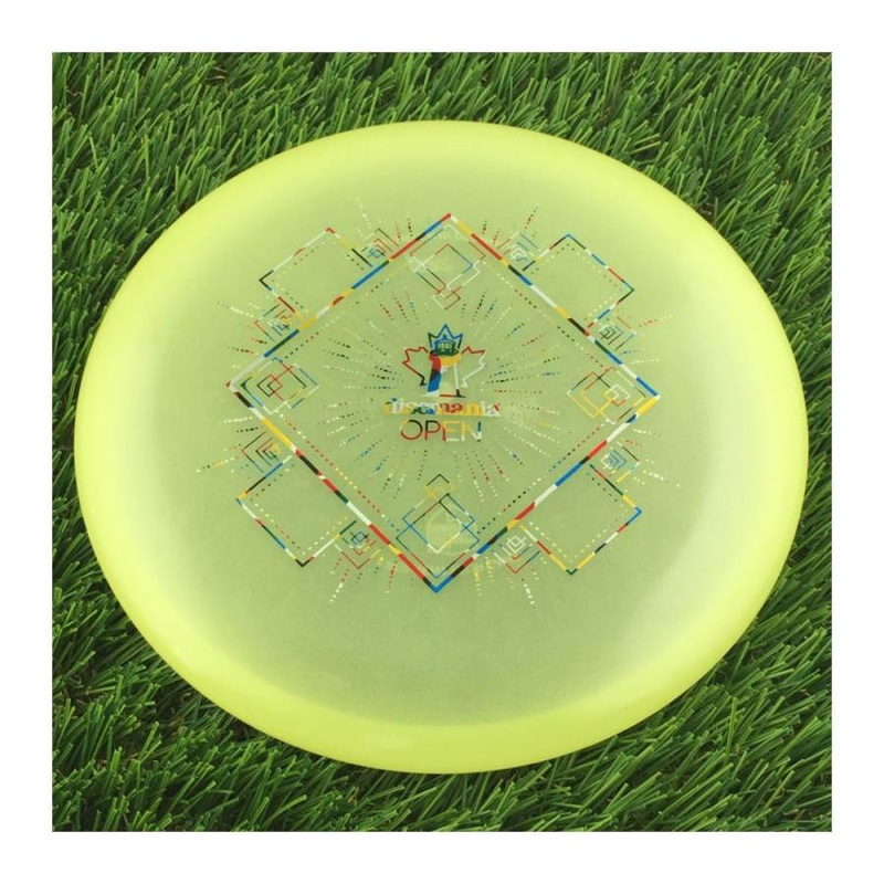 Discmania C-Line Color Glow P2 with Discmania Open 2023 Stamp – 172g – Translucent Pale Yellow