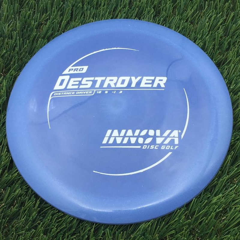 Innova Pro Destroyer with Burst Logo Stock Stamp – 175g – Muted Blue
