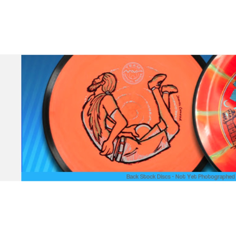 MVP Neutron Volt Fairway Driver with James Conrad – Bendy James Stamp [Back Stock Inventory – Disc and Stamp Color WILL VARY]