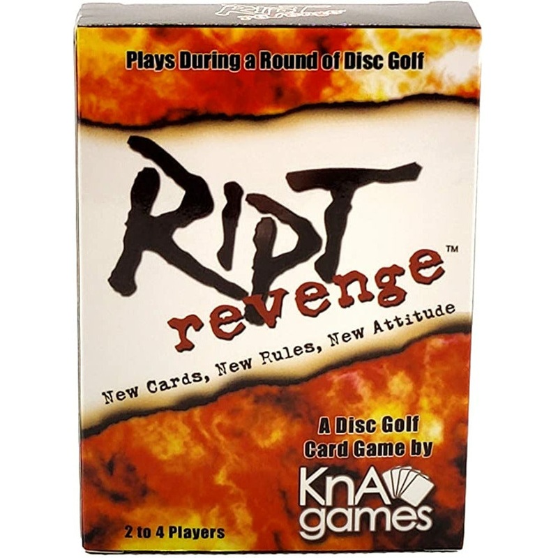 Ript Revenge Disc Golf Card Game