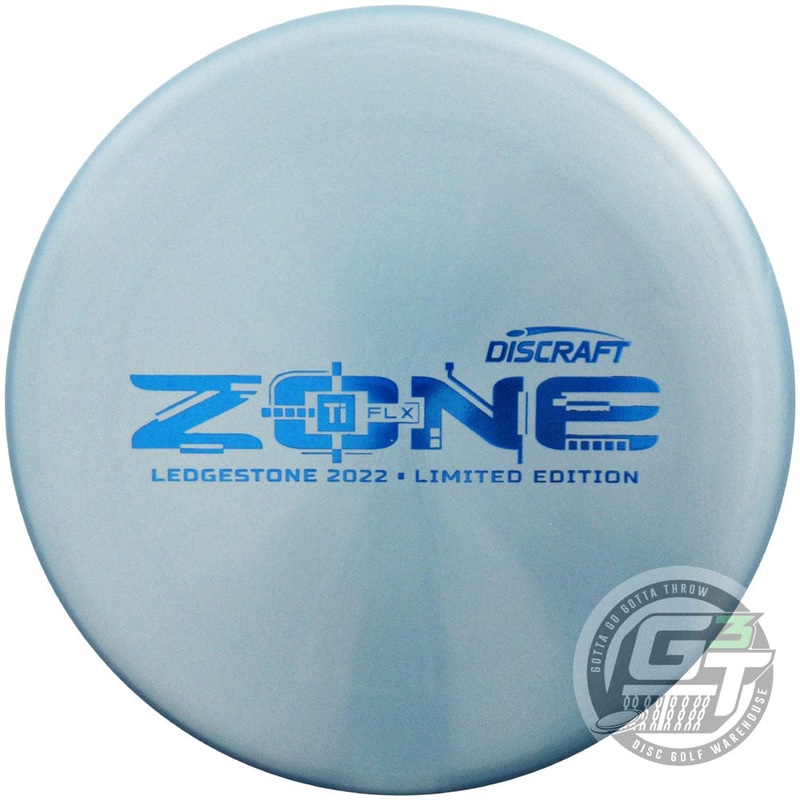 Discraft Limited Edition 2022 Ledgestone Open Titanium FLX Zone Putter Golf Disc