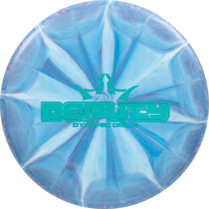 Dynamic Discs Limited Edition Bar Stamp Moonshine Glow Prime Burst Deputy Putter Golf Disc