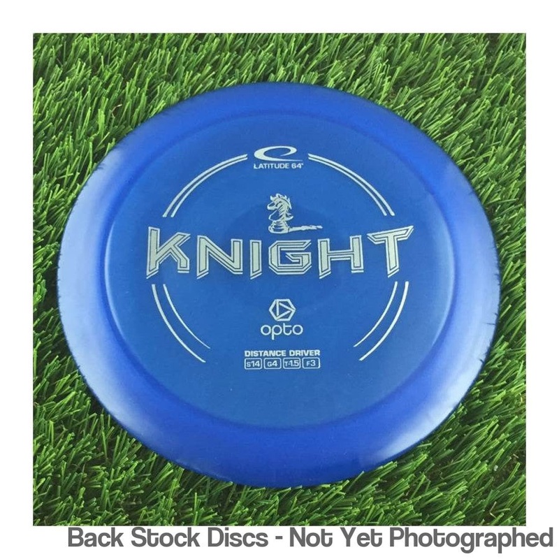 Latitude 64 Opto Knight Distance Driver (Stock Stamp) [Back Stock Inventory – Disc and Stamp Color WILL VARY]