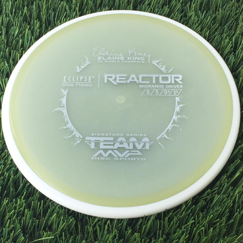 MVP Eclipse Glow 2.0 Reactor with Elaine King 5x World Champion Stamp – 176g – Translucent Glow
