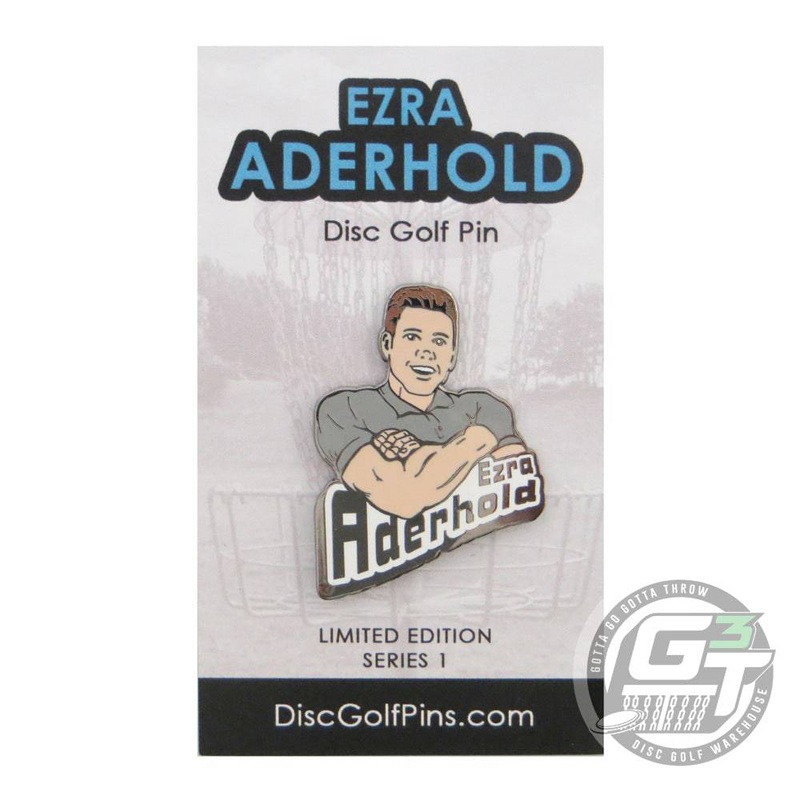 Disc Golf Pins Ezra Aderhold Series 1 Enamel Disc Golf Pin