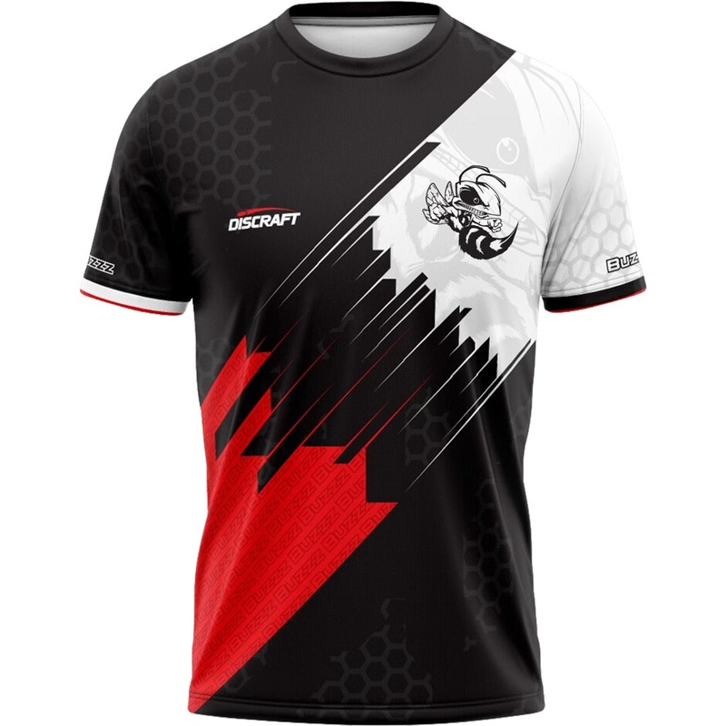 Discraft Buzzz Sublimated Short Sleeve Performance Disc Golf Jersey