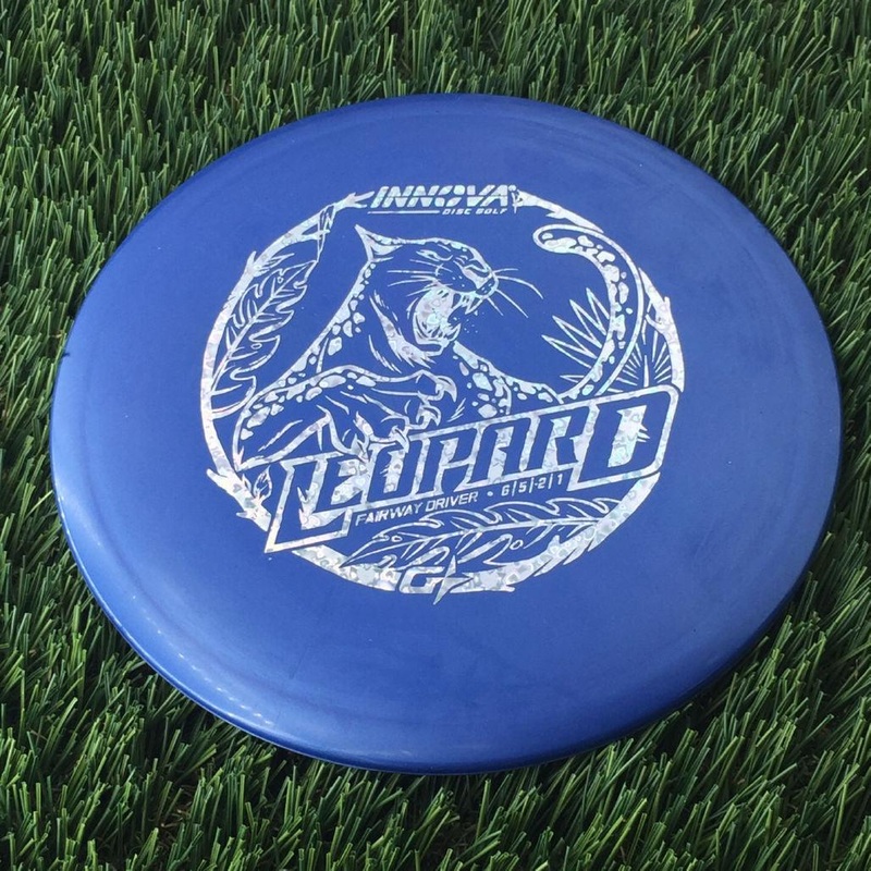Innova Gstar Leopard with Burst Logo Stock Stamp – 171g Dark Blue
