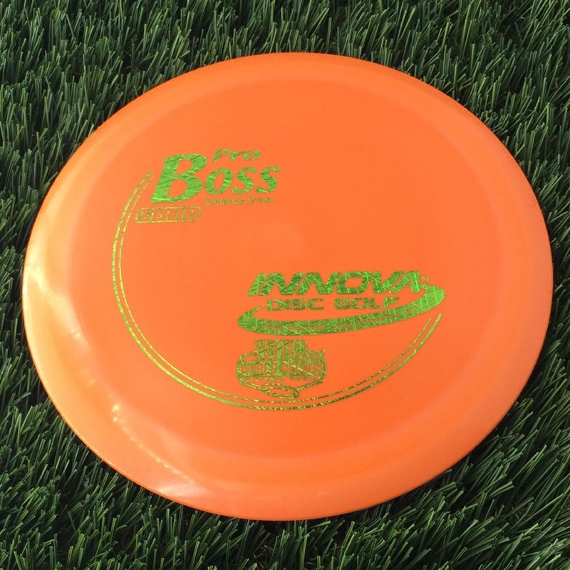 Innova Pro Boss with 1108 Feet World Record Distance Model Stamp – 171g – Orange
