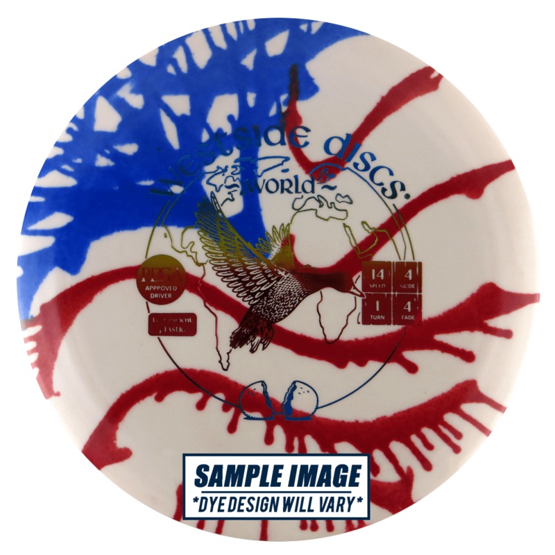 Westside MyDye Tournament World Distance Driver Golf Disc